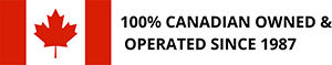 100% Canadian owned & operated since 1987