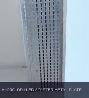 Micro Drilled Starter Metal Plate image image