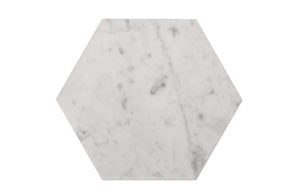 Euro Tile Stone Bianco Carrara Hexagon