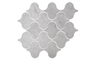 Euro Tile Stone Bianco Carrara Arabesque
