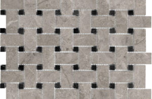 Euro Tile Stone Ritz Gray Basketweave