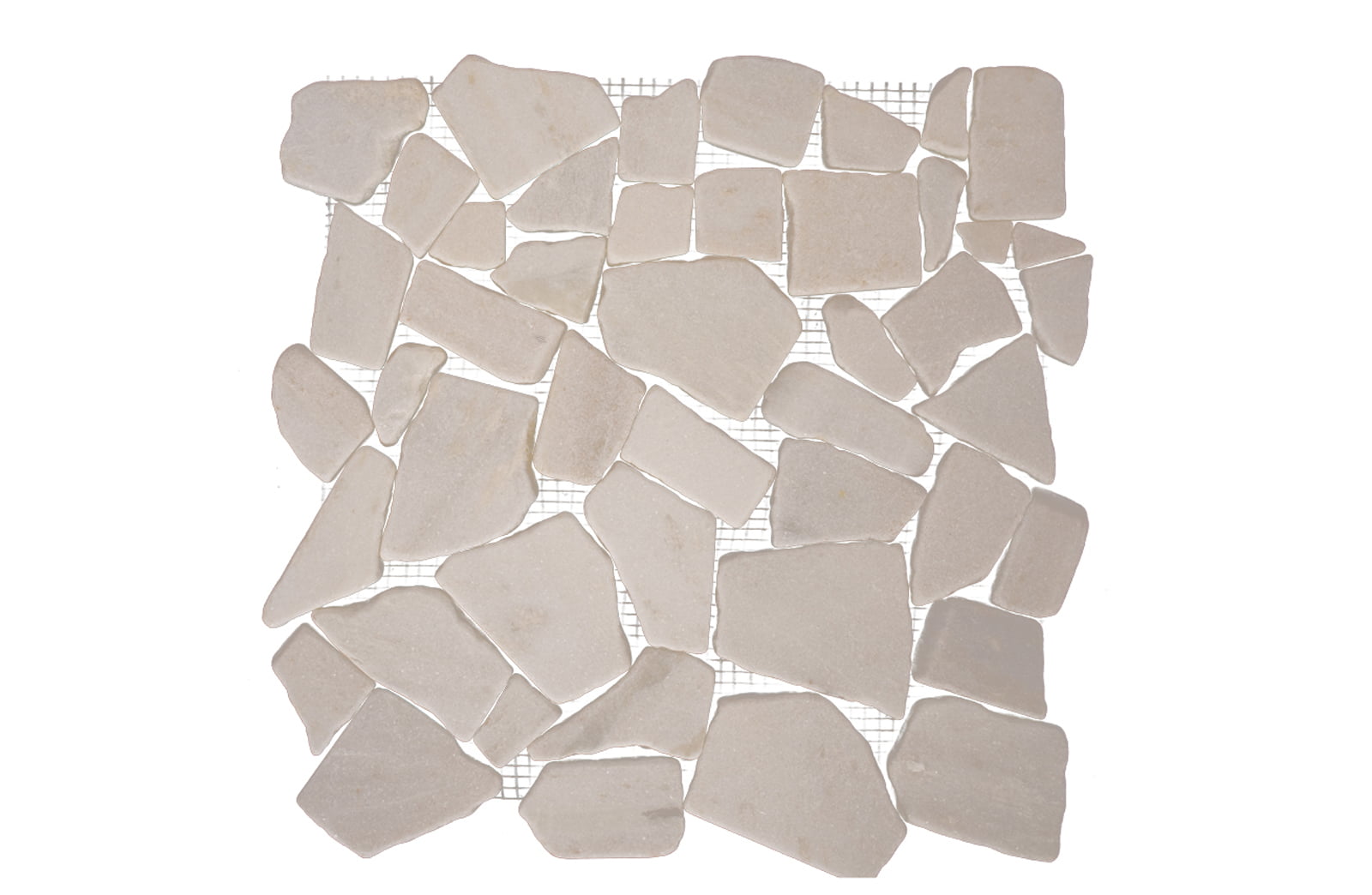 Euro Tile Stone Tumbled Icy White