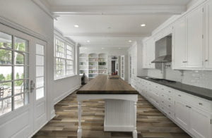 Euro Tile Stone Amaya Wood Walnut Kitchen