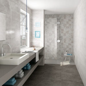 Euro Tile Stone Anza Mix Bathroom