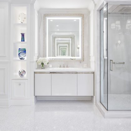 White Bathroom Astro Design Centre