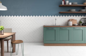 Euro Tile Stone Belle Arti Dolomite Kitchen