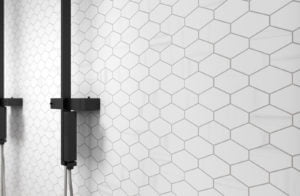 Euro Tile Stone Belle Arti Dolomite Shower Wall