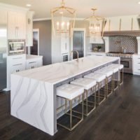 Euro Tile Stone Brittannicca Cambria Quartz Countertop Kitchen