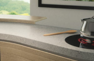 Euro Tile Stone Caesarstone Quartz Countertop 6131 Bianco Drift Kitchen