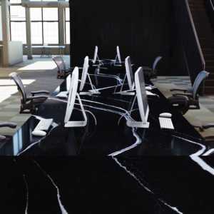 Euro Tile Stone Mersey Cambria Countertop Office Table