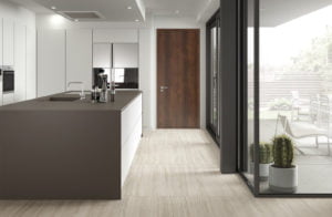 Euro Tile Stone 12mm Porcelain Slab Countertop Moka Kitchen