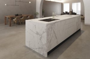 Euro Tile & Stone Syros Porcelain Slab Kitchen Countertop