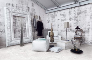 Euro Tile Stone Dolomite White Living
