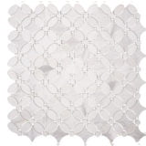 Euro Tile Stone Fiore Ariston Super White Bianco Carrara