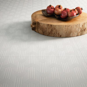 Euro Tile Stone Geometria Bianco Matt Su Fondo Bianco Matt Floor