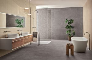 Euro Tile Stone Horizon Cloud Bathroom