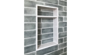 Niche Blue Subway Tile KODA Interiors