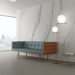 Euro Tile Stone Larsen Super Blanco Gris Living