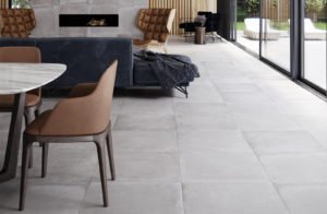 Euro Tile Stone Living Fog Residential Living Room