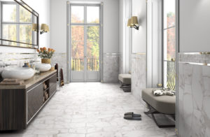 euro-tile-stone-luxury-calacatta oro-bathroom 2