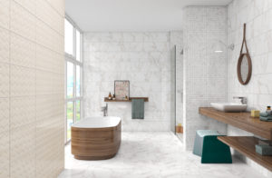 euro-tile-stone-luxury-calacatta oro-bathroom