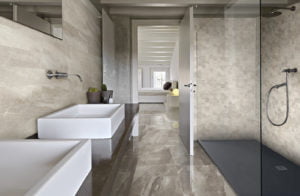 Euro Tile Stone Main Stone Grey Bathroom