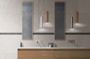 Euro Tile Stone River Moon Bathroom