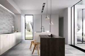 Euro Tile Stone Now Gray Kitchen