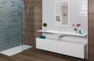 Euro Tile Stone Opal Bathroom