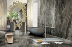 Euro Tile Stone Prexious Dream Arabesque Bathroom