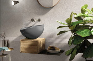 Euro Tile Stone River Bathroom Ecru Moon