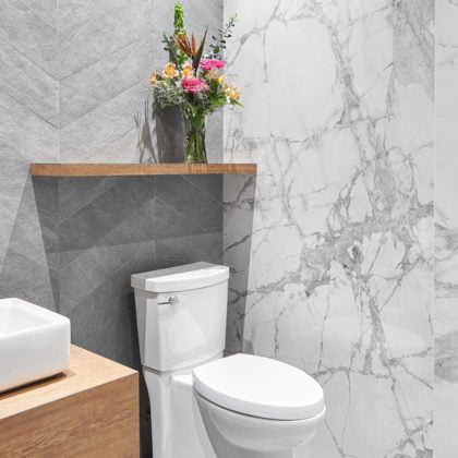 Euro Tile Stone Showroom Bathroom