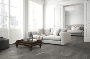 Euro Tile Stone Black Living Room