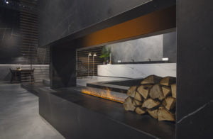 Euro Tile Stone Storm Fireplace