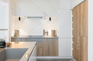 Euro Tile Stone Touche Porcelain Slab Kitchen