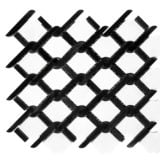 Euro Tile Stone Treccia Ariston Nero Marquina