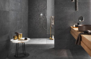 Waterfall Dark Flow Bathroom