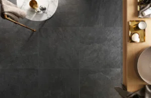 Waterfall Dark Flow Bathroom Floor