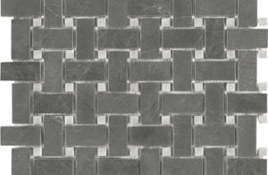 Euro Tile Stone Stark Carbon Basketweave