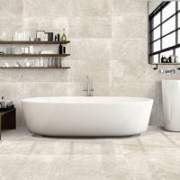 euro-charpente-pierre-bloc de pierre-crème-salle de bain