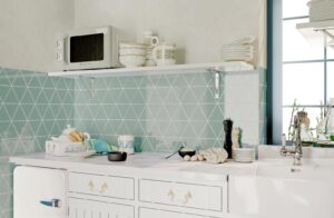 euro-tile-stone-bondi-triangle-blue-kitchen-1